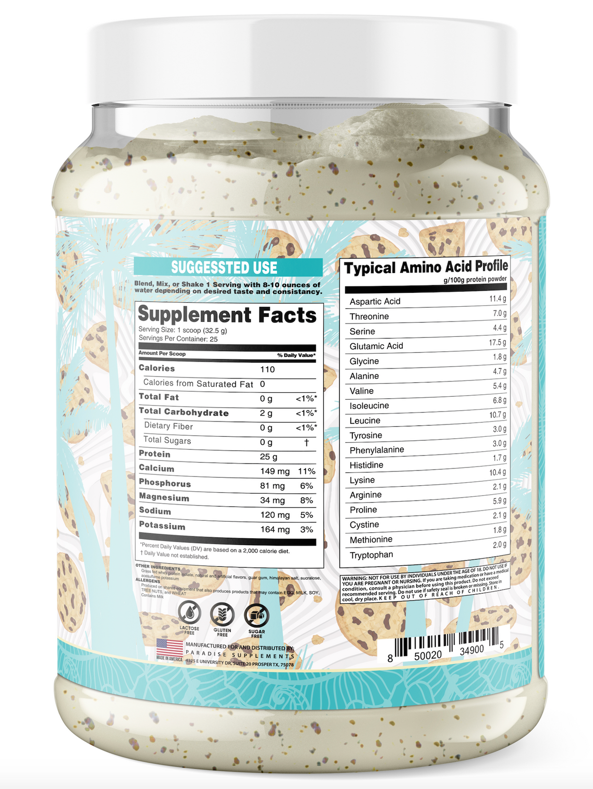 ISO ISLAND - 100% Grass Fed Isolate Protein